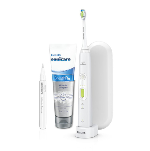 Philips Sonicare HealthyWhite+ HX8911/35 electric toothbrush Adult Sonic toothbrush Green, White