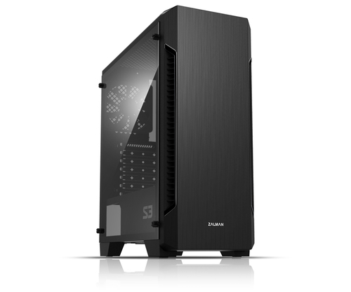 Zalman S3 počítačová skříň Midi Tower Černá