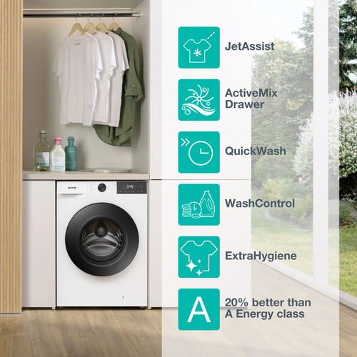 Gorenje WG2P114A22/UK washing machine Front-load – image 5