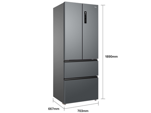 TCL RF436GM1110 side-by-side refrigerator Freestanding – image 2