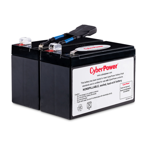 THE RB1290X2B UPS REPLACEMENT BATTERY CARTRIDGE RESTORES LIFE TO CYBERPOWER UPS
