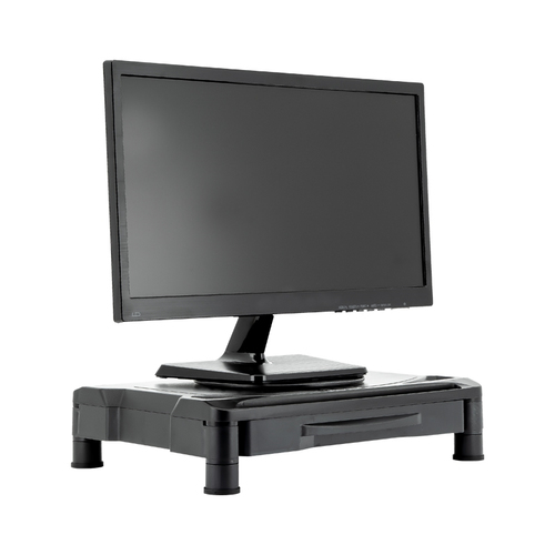 Suporte de Mesa para Ecrã iggual IGG316139 Preto