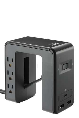 APC PE6U21 power distribution unit (PDU) 6 AC outlet(s) Black