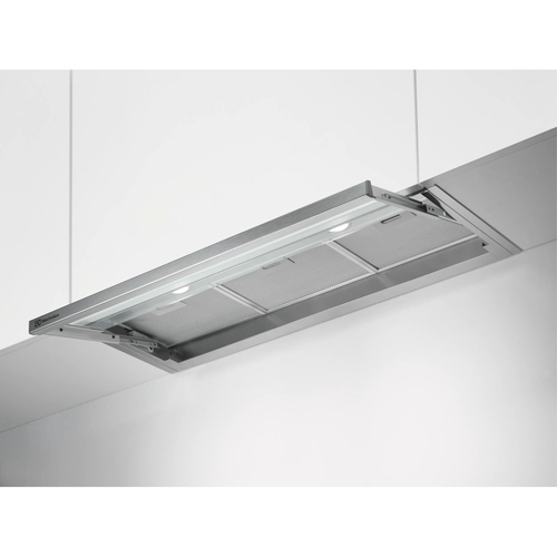 Electrolux LFP539X Semi built-in (pull out) Grey, Stainless steel 600 m³/h