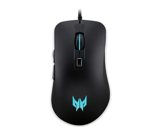 Mouse Acer Predator Cestus 310 PMW910 Óptico Sensor Pixart 3519 Hasta 4200 dpi LED 4 Colores 6 Botones - NP.MCE11.00U