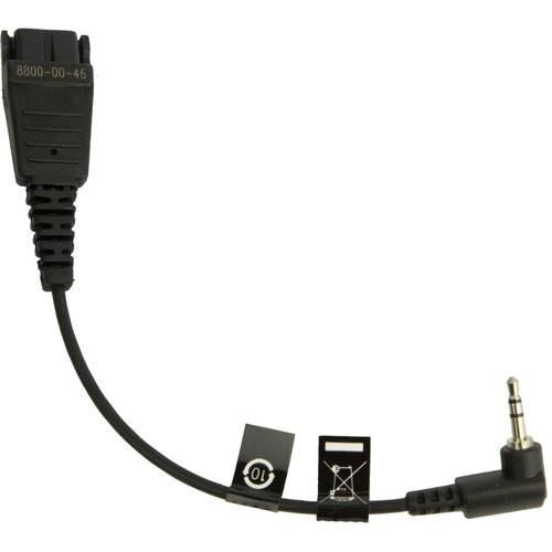 8800-00-46 Jabra - Cable para auriculares - microconector macho a Desconexión rápida macho