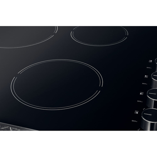 Hotpoint HR620RH 60cm 4 Zone Frameless Ceramic Hob Black Side Controls - image 5