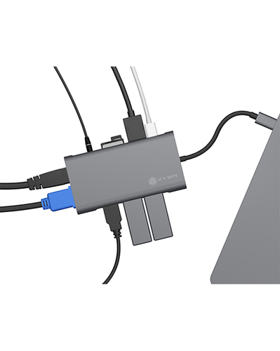 Dockingstation IcyBox USB-C -> USB3.0/HDMI/VGA/LAN/SD/mSD/, afbeelding 7