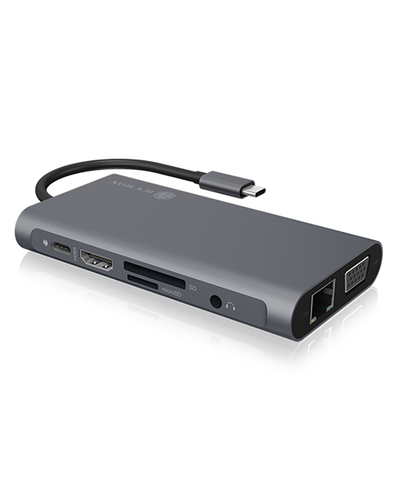 Dockingstation IcyBox USB-C -> USB3.0/HDMI/VGA/LAN/SD/mSD/, afbeelding 6