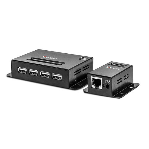 Lindy USB 20 4 Port CAT56 Extender With Power Over CAT56 – Foto 6 von 6