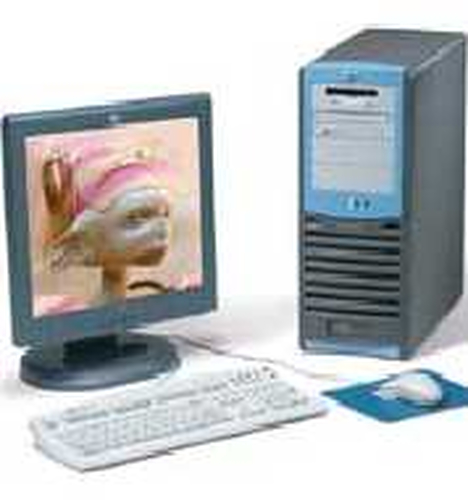 HP workstation x1100 P4 1.9 GHz 128mb 40gb IDE hdd radeon 7000 48x cd Windows 2000