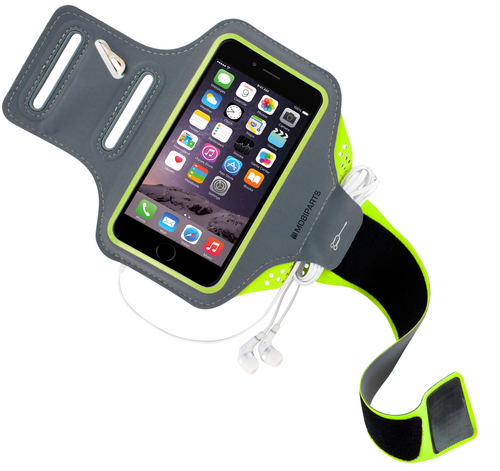 Mobiparts Comfort Fit Sport Armband Apple iPhone 6 Plus - Smartphonehoesje, afbeelding 3