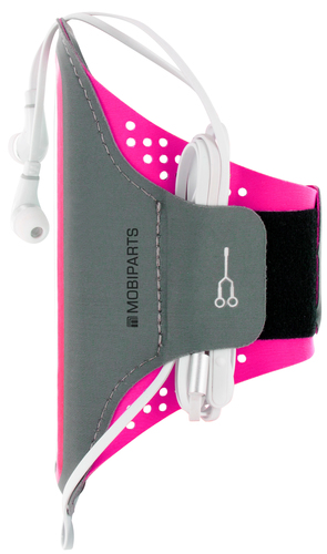 Mobiparts Comfort Fit Sport Armband Apple iPhone X - Smartphonehoesje, afbeelding 3