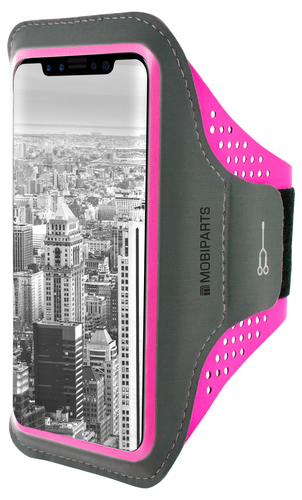 Mobiparts Comfort Fit Sport Armband Apple iPhone X - Smartphonehoesje