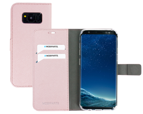 Mobiparts Saffiano Wallet Case Samsung Galaxy S8 - Smartphonehoesje