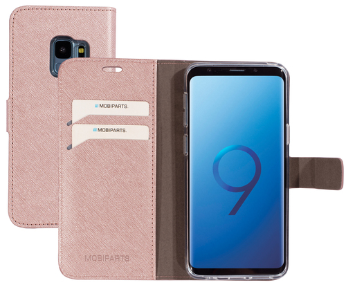 Mobiparts Saffiano Wallet Case Samsung Galaxy S9 - Smartphonehoesje