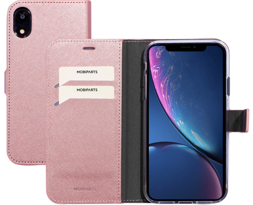 Mobiparts Saffiano Wallet Case Apple iPhone XR - Smartphonehoesje