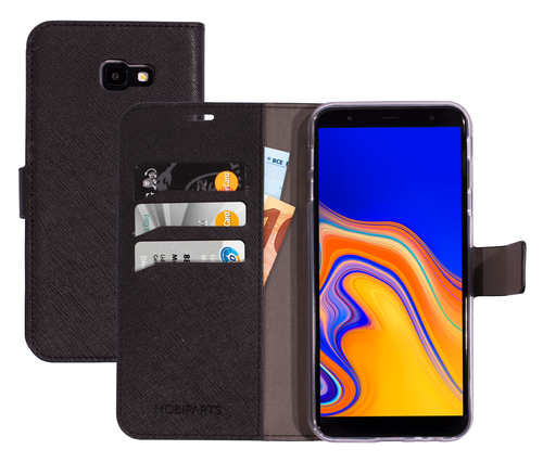 Mobiparts Saffiano Wallet Case Samsung Galaxy J4 Plus (2018) - Smartphonehoesje