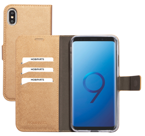 Mobiparts Saffiano Wallet Case Apple iPhone XS Max - Smartphonehoesje