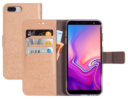 Mobiparts Saffiano Wallet Case Samsung Galaxy J6 (2018) - Smartphonehoesje