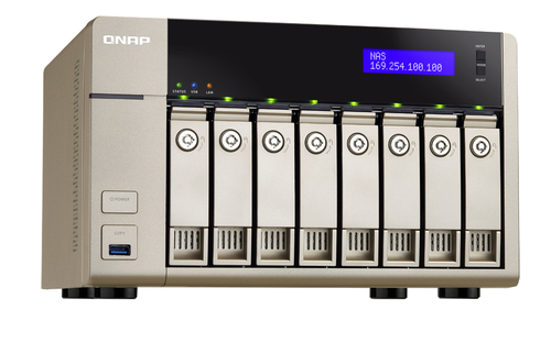QNAP TVS-863-8G NAS Tower AMD G – image 3