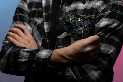PDP Wired Controller: Electric Carbon - Xbox Series X|S, Xbox One, Xbox, Windows 10/11 – image 9