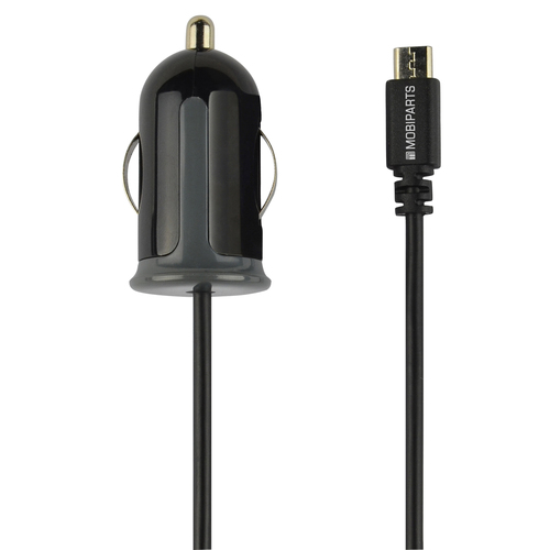 Mobiparts Car Charger Micro USB 2.1A Black, afbeelding 5