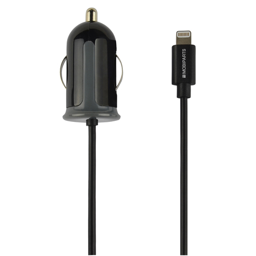 Mobiparts Car Charger Apple Lightning 2.4A Black, afbeelding 5