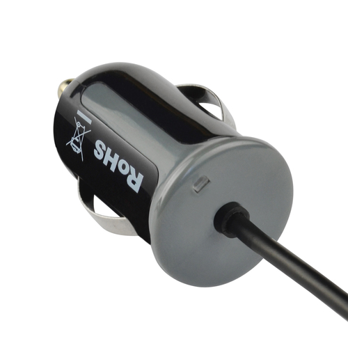 Mobiparts Car Charger Apple Lightning 2.4A Black, afbeelding 3