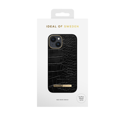 iDeal of Sweden Atelier Case iPhone 13 / 14 Neo Noir Croco – image 2