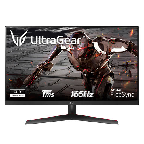 LG 32GN600-B монитор для ПК 80 cm (31.5") 2560 x 1440 пикселей 2K Ultra HD Черный, Красный