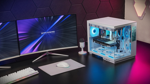 Mars Gaming MC-MIRAGE Midi tower Wit, afbeelding 2