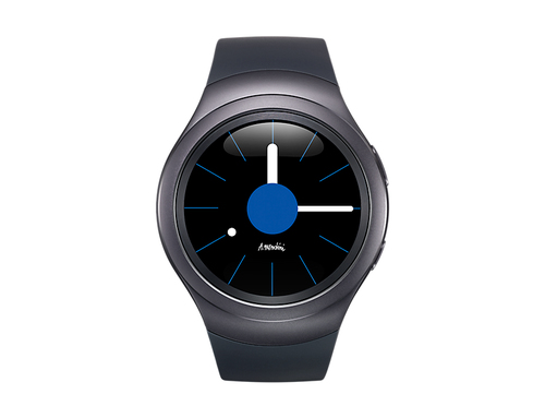 Samsung SM-R720 3.05 cm (1.2") OLED 42 mm Digital 360 x 360 pixels Touchscreen Black Wi-Fi