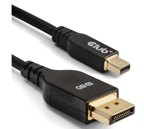 Club 3D MiniDisplayPort naar DisplayPort DP80 bidirectioneel adapter