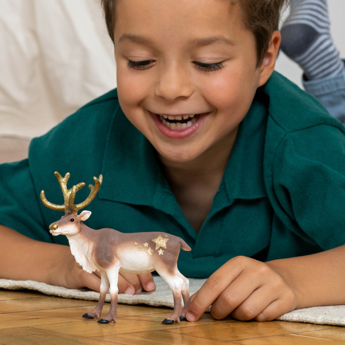 Schleich Wild Life - Rendier speelfiguur, afbeelding 6