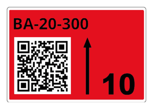 ROLL OF PRE-CUT LABELS FOR