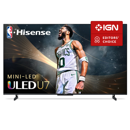 Hisense 85U7K TV 2.16 m (85") 4K Ultra HD Smart TV Wi-Fi Black 1000 cd/m²