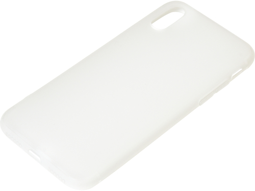Sandberg Cover iPhone X/XS soft White