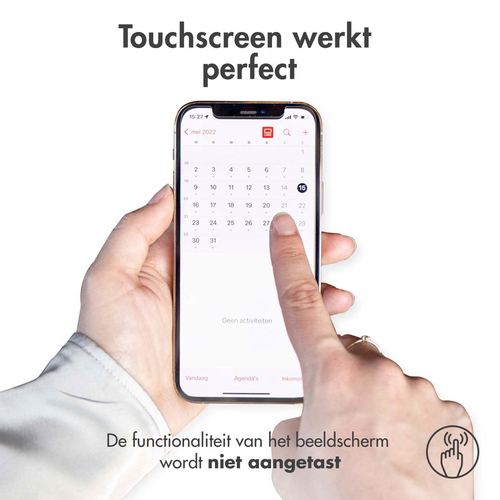 Selencia Gehard Glas Screenprotector - iPhone 12 Mini, afbeelding 3