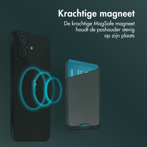 Accezz Leather Cardholder MagSafe - Kaarthouder met MagSafe, afbeelding 8