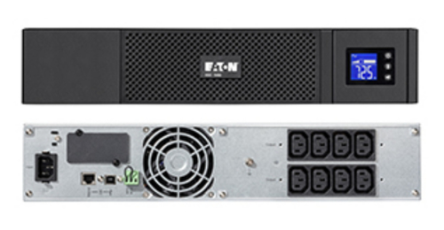 Eaton 5SC 1000 - UPS (rackversion) - AC 230 V - 700 Watt - 1000 VA - RS-232, USB - output-stikforbindelser: 8 - 2U - sort
