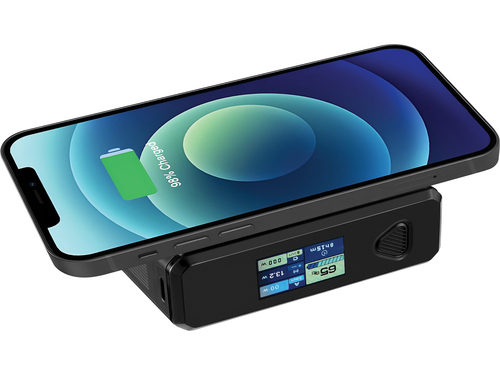 Sandberg 421-25 powerbank Lithium-Polymeer (LiPo) 20000 mAh Draadloos opladen Zwart, afbeelding 4