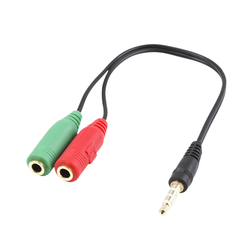 Eminent-Ewent Ewent CABLE AUDIO JACK 3,5/M-2 JACK 3,5/H 0,15mt