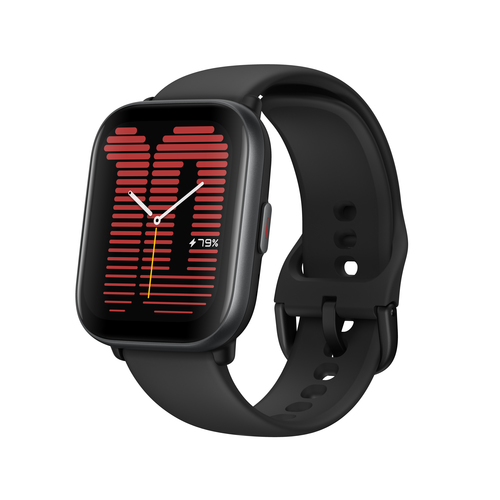 Amazfit Active 4.45 cm (1.75") AMOLED Digital 390 x 450 pixels Touchscreen Black GPS (satellite) – image 2