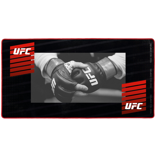 Konix UFC XXL Игровая поверхность Черный, Красный