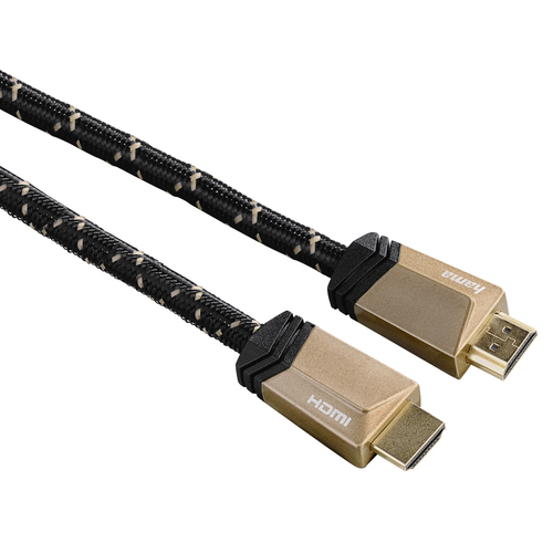 Hama 00122185 HDMI cable 1 m HDMI Type A (Standard) Black, Bronze