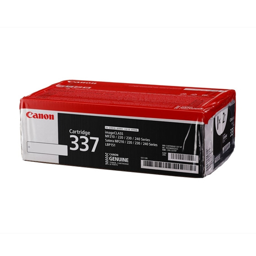 Canon CRG-337VP toner cartridge 2 pc(s) Original Black