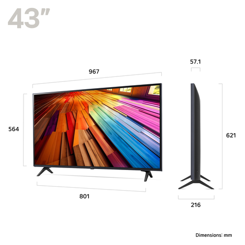 LG 43UT80006LA.AEK TV – image 2