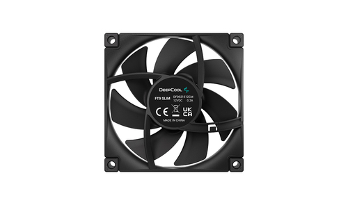 DeepCool FT9 SLIM Computer behuizing Luchtkoeler 9,2 cm Zwart 1 stuk(s), afbeelding 3