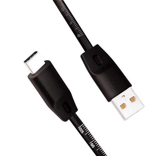 LogiLink USB 2.0 Kabel zu USB-C stekker, zwart, 1,0m, afbeelding 3